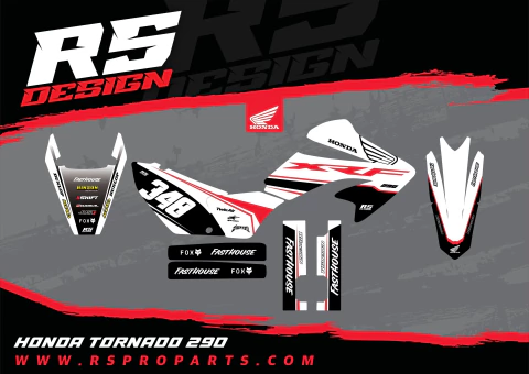 Kit gráficas honda tornado