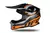 Casco ufo intrepid Negro/Naranja/Gris