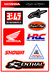 Calcos honda