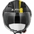 Casco Abierto LS2 Of562 Airflow Metropolis Negro / Amarillo Mate - comprar online
