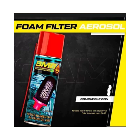 Aceite para filtro de aire bmb