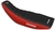 funda plisada tornado negro/rojo fmx