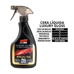 Cera Luxury Gloss 500ml SOft99 Cera liquida Spray - loja online