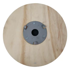 BASE COM MADEIRA BRALIMPIA 410MM C FLANGE