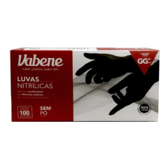 LUVA NITRILICA SEM PO G PRETA