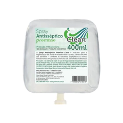 REFIL SPRAY ANTI-SEPTICO CLEAN - 400 ML
