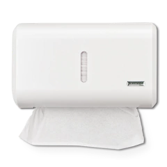 DISPENSER P/ PAPEL TOALHA INTERFOLHA COMPACTO URBAN-BRANCO