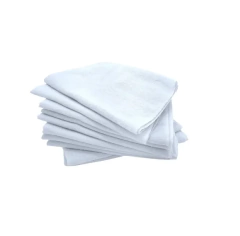 FLANELA BRANCA 27 X 40 CM