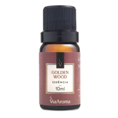 ESSENCIA 10 ML VIA AROMA CLASSICA GOLDEN WOOD