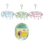 MINI VARAL OVAL 24 PRENDEDORES