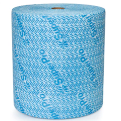 PANO MULTIUSO ROLÃO 300 MTS X 20 cm 45G - AZUL - rende 750 panos