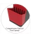 PORTA DETERGENTE CRIPPA(st) pe 358 - Preto e Vermelho - comprar online