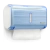 DISPENSER P/ PAPEL TOALHA INTERFOLHA COMPACTO URBAN- AZUL
