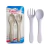 Set cubiertos dispita de silicona - comprar online