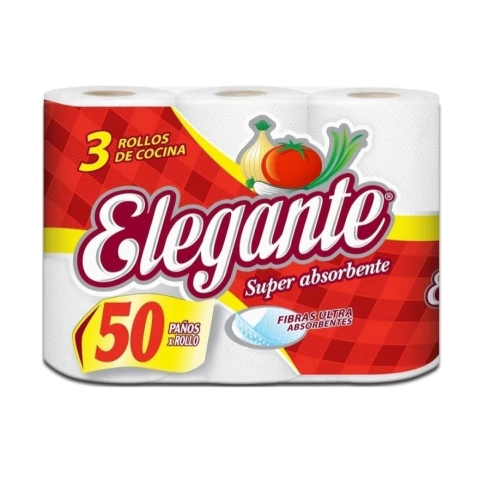 Rollo de cocina Elegante 3×50 paños