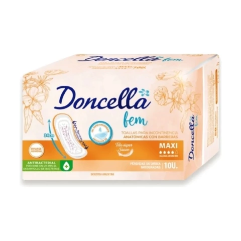 Doncella fem incontinencia máxi ×10