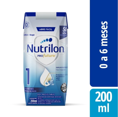 Leche Nutrilón brick ×200ml. - comprar online