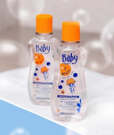 Aceite Algabo baby ×200ml.