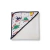 Toallón con capucha 80×80cm. 100% algodón - comprar online