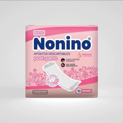Apósitos post parto Nonino ×10 unid.