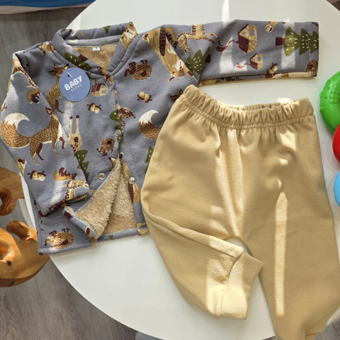 Conjunto Abercrombie T 2 y3 (6/9m y 12m)