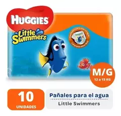 Huggies Little Swimmers M/G de 12 a 15kg ×10 unid.