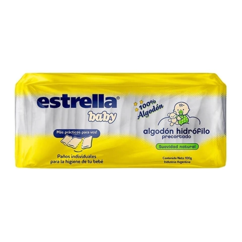 Algodón Estrella Baby Precortado ×100g