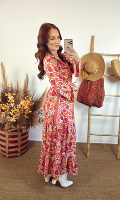 Vestido Indiano Rosa - Stapellia