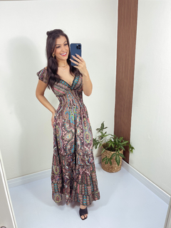 Vestido Indiano Abelmi na internet