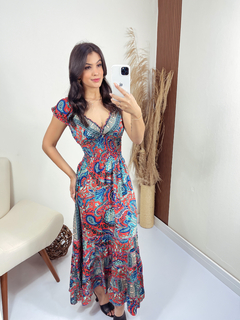 Vestido Indiano Galatami - Stapellia