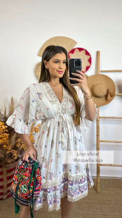 Vestido curto Giulia na internet