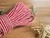 Cordão Rígido 6mm - Cru/Vermelho - comprar online