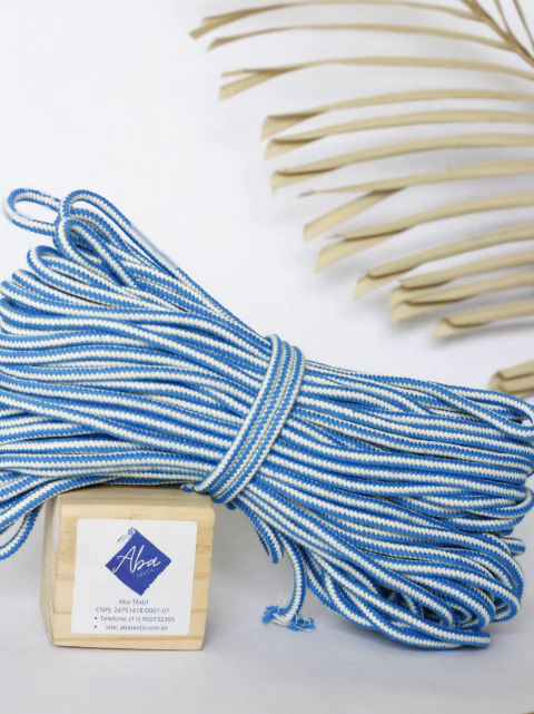 Cordão New York 5mm Listrado - comprar online