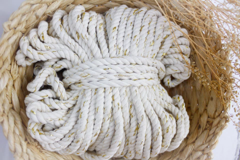 Cordão Barcelona 8mm com Lurex