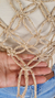 Cordão Agulhado 5mm - Cru c/ Lurex - Aba Têxtil - fabricação de cordão de algodão e aviamentos têxteis