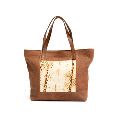 Tote Casa Florece Camel Oxido - comprar online