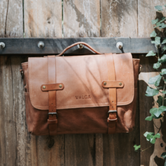 Messenger Bag Camel - Volga Studio