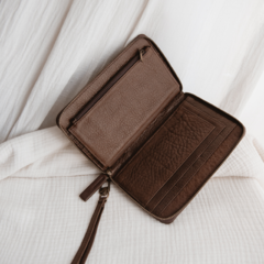 Image of Passport Holder Volga - Chocolate