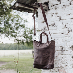 Bucket Tote Chocolate - Volga Studio