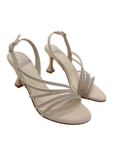 SANDÁLIA MONIQUE NOIVA - Pronta Entrega