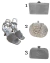 COMBO ADELE PRATA (Sandália + Bolsa) - comprar online