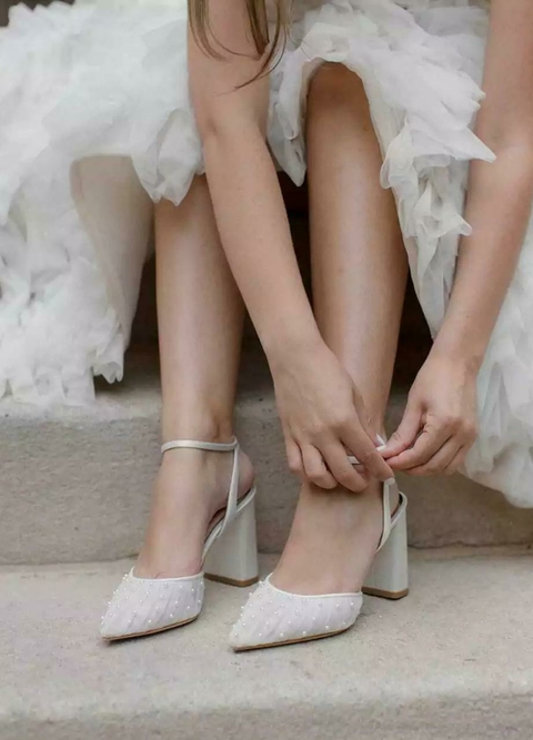 SCARPIN SELMA ORGANZA - comprar online