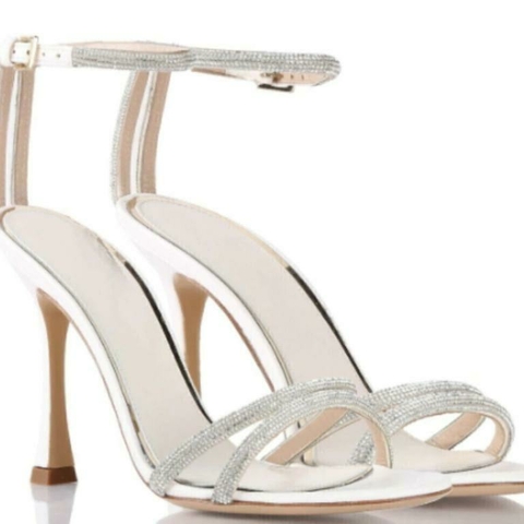 SANDÁLIA ANNE STRASS NOIVA - comprar online