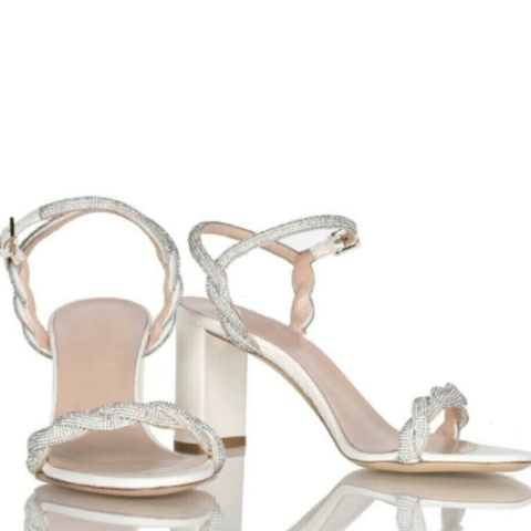 SANDÁLIA MAYA STRASS NOIVA - comprar online