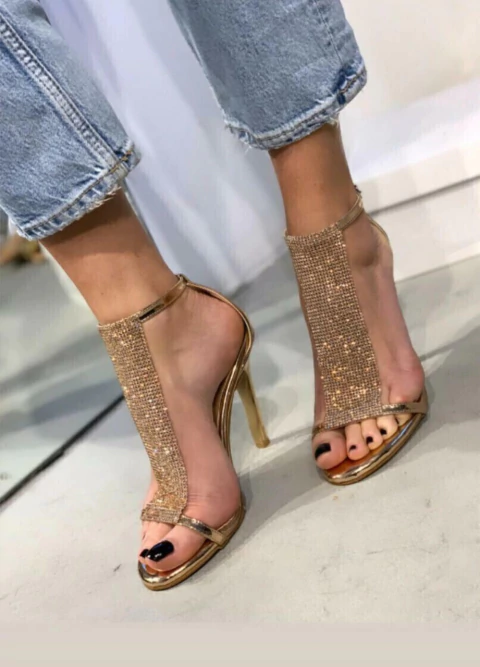 SANDÁLIA AGNES STRASS - comprar online