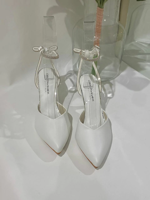 SCARPIN ITALY ABERTA NOIVA - Pronta Entrega - comprar online