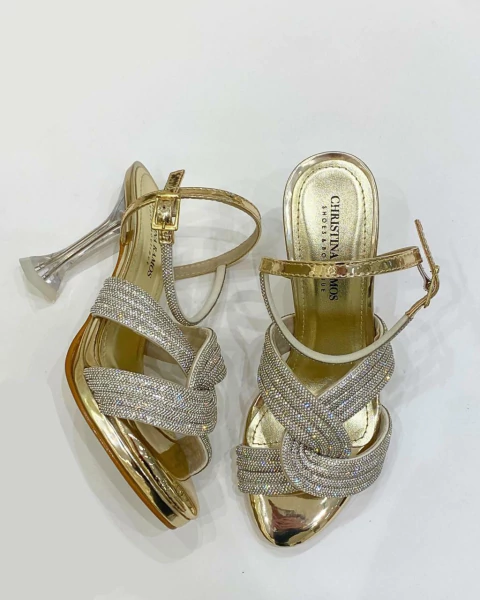 SANDÁLIA SOLARA STRASS - Pronta Entrega - comprar online