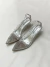 SCARPIN ELIS SPIKES PRATA -Pronta Entrega - Christina Ramos Shoes