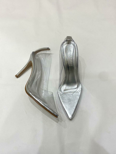 SCARPIN CAROL VINIL TRANSPARENTE - PRONTA ENTREGA - comprar online