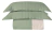 Cobre Leito Queen 03 PÇ - Color Up 200 fios – Verde - (CLQ011.PRI.VER)